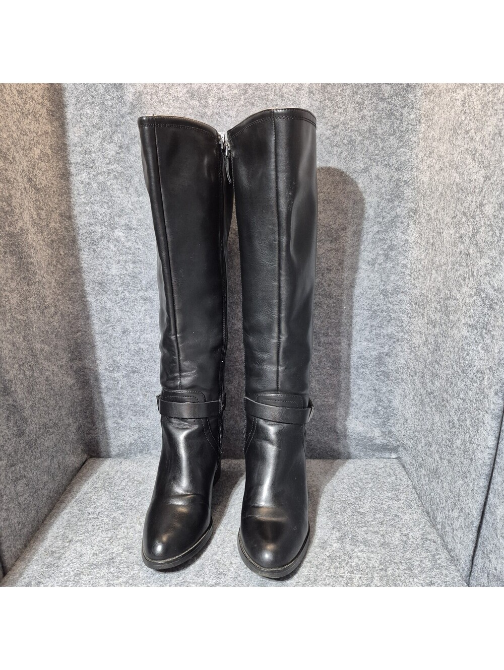 Franco Sarto Alexa 2.75" Boots Women's 6.5 M  Black